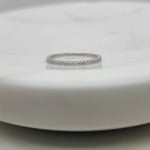 Dainty Half Eternity Band image 0