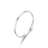 1mm Wedding Band Ring image 0