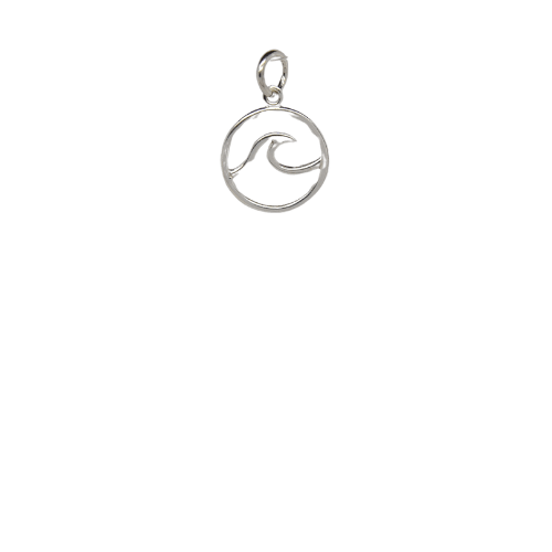 Circle Wave Charm image 0