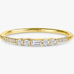 Statement Moissanite Gold Ring image 2