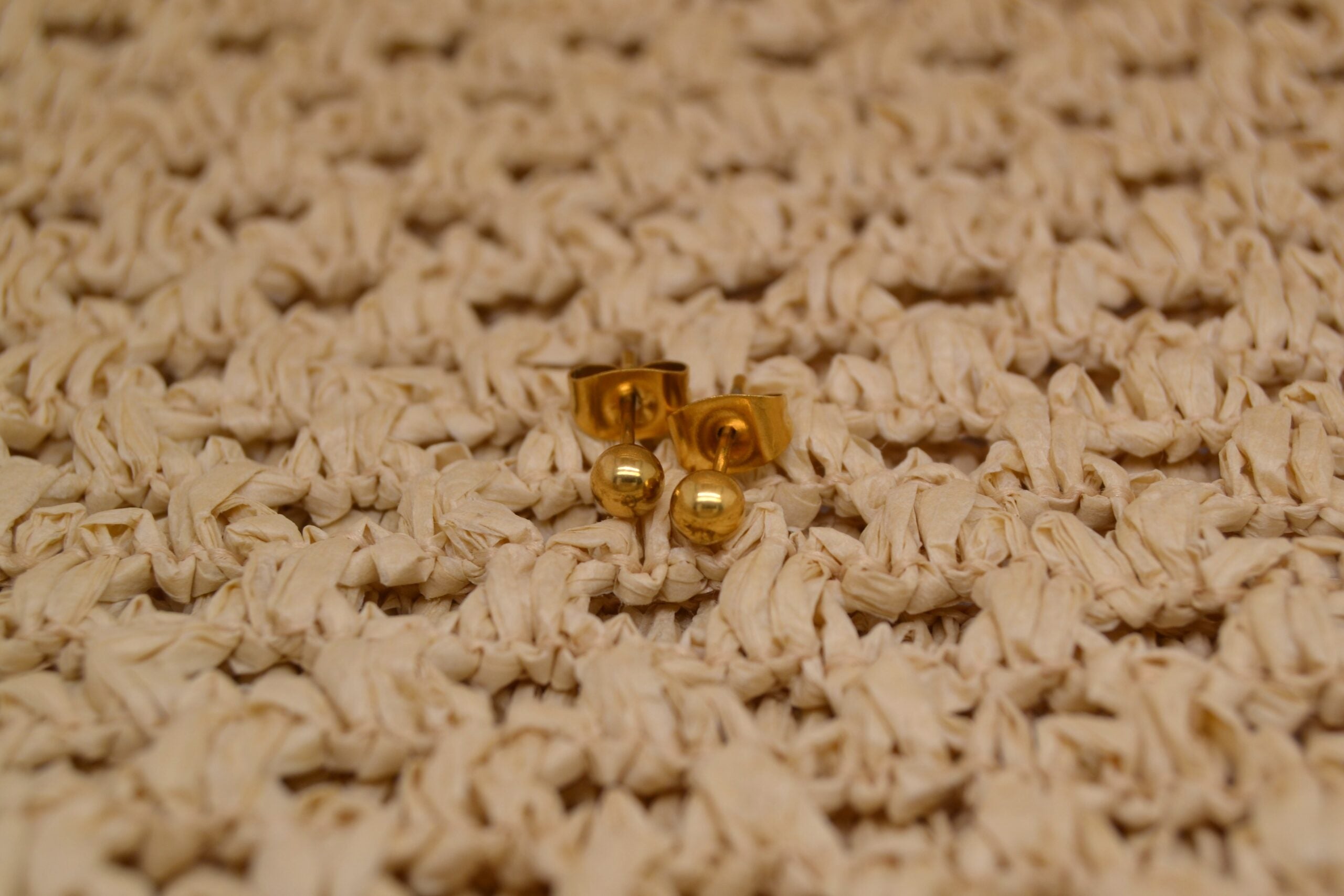 Gold Bead Stud image 0