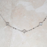 Silver Clover Necklaces image 1