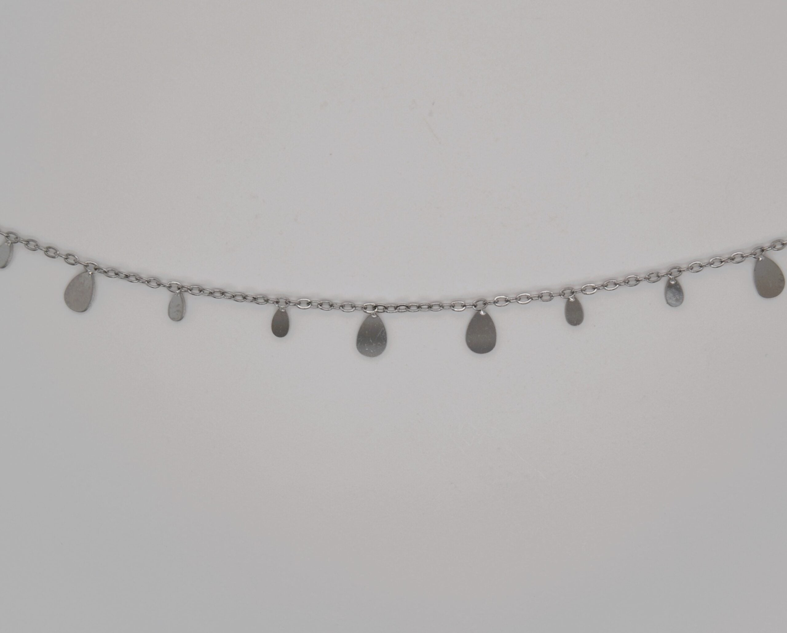Stainless Steel Teardrop Necklace image 0