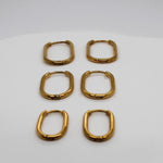 Oval Stainless Steel Huggies image 1
