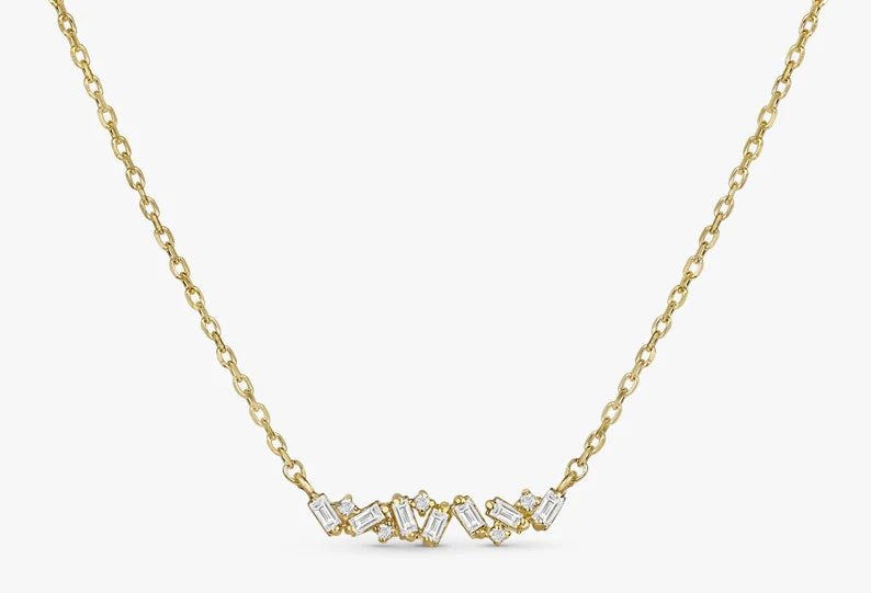 The Inspired Moissanite Necklace image 2