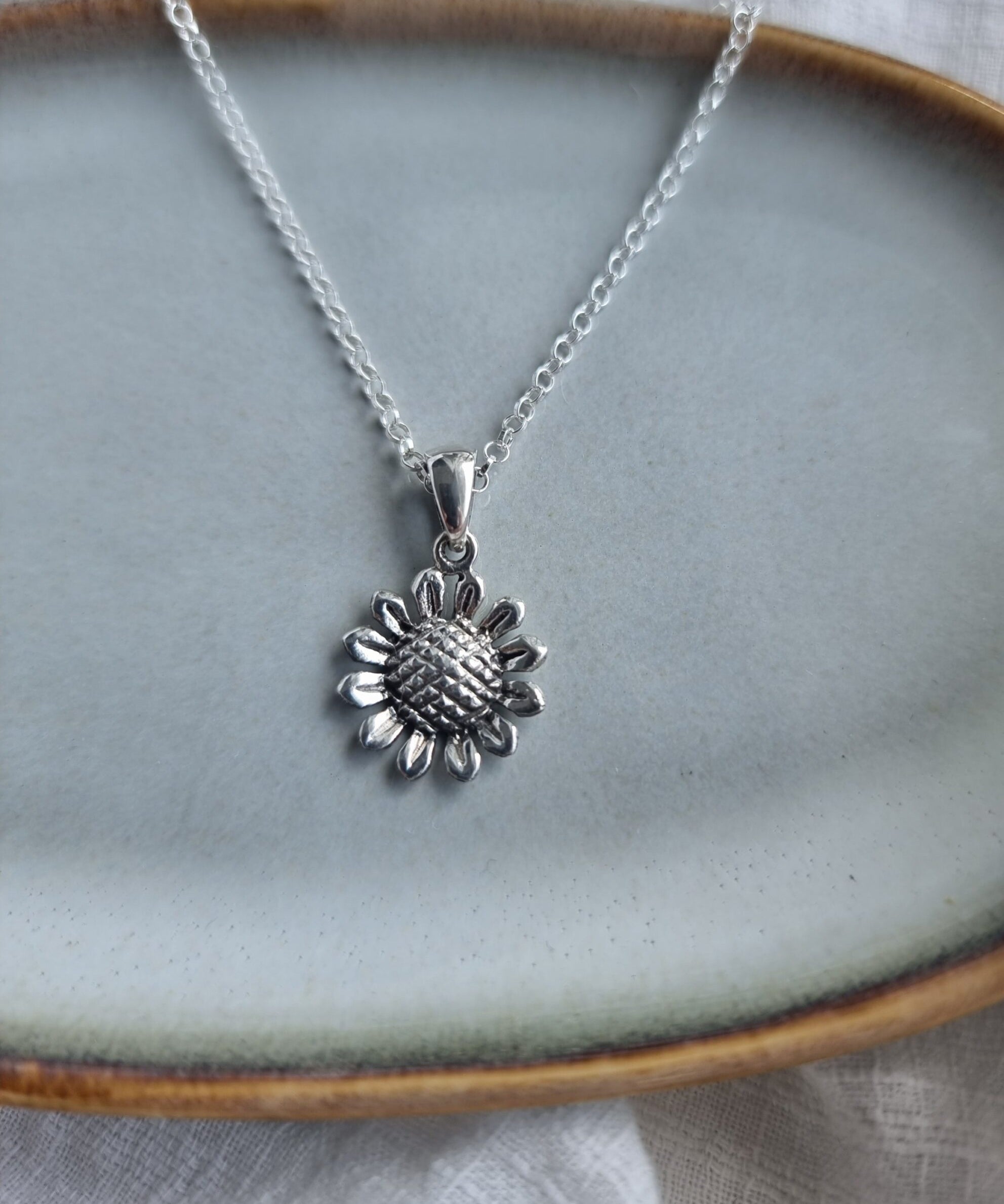 Sunflower Necklace - 42cm image