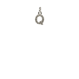 Cut-out Bling Initial Q image 0