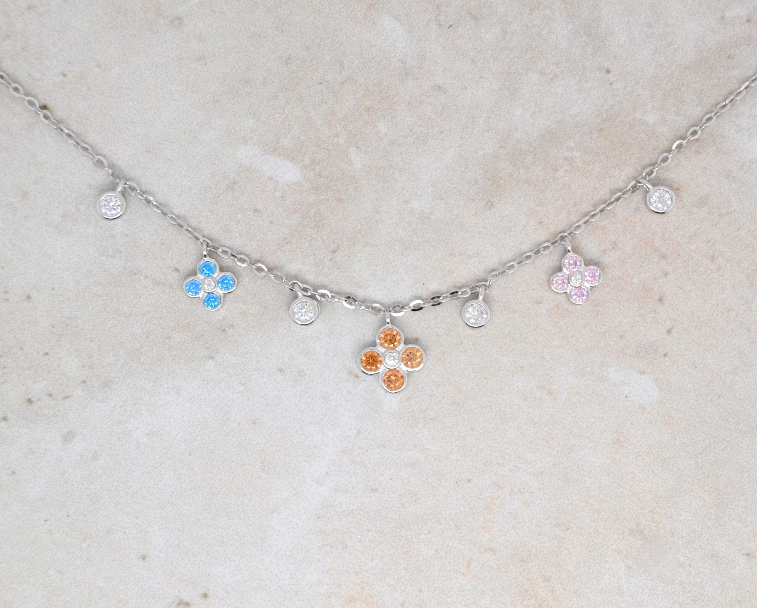 Arya Silver Necklaces image 0