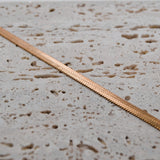 Rose Gold Herringbone Chain image 0