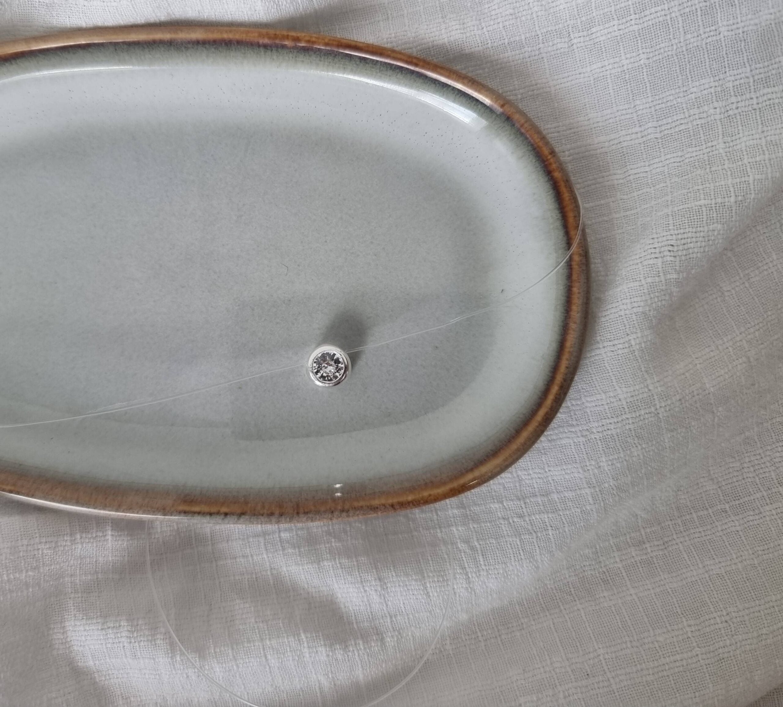 Round Floating Necklace image 0