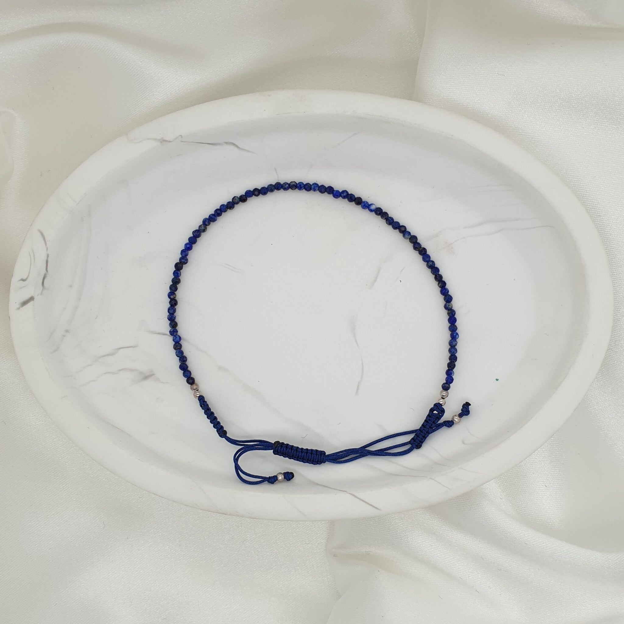 Natural Stone Adjustable Bracelet - Lapuz image