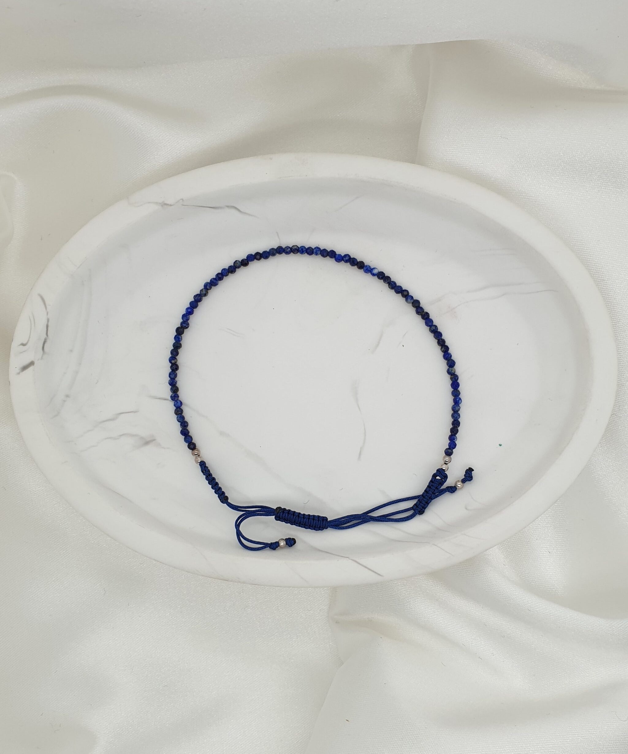 Natural Stone Adjustable Bracelet - Lapuz image