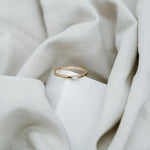The Baby Baguette Moissanite Ring image 0