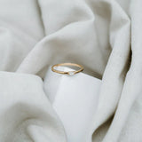 The Baby Baguette Moissanite Ring image 0