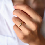 The Twist Gold Ring image 0