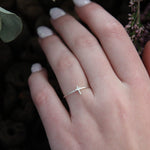Tiny Cross Ring image 0