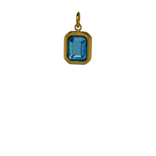 Blue Crystal Charm image 0