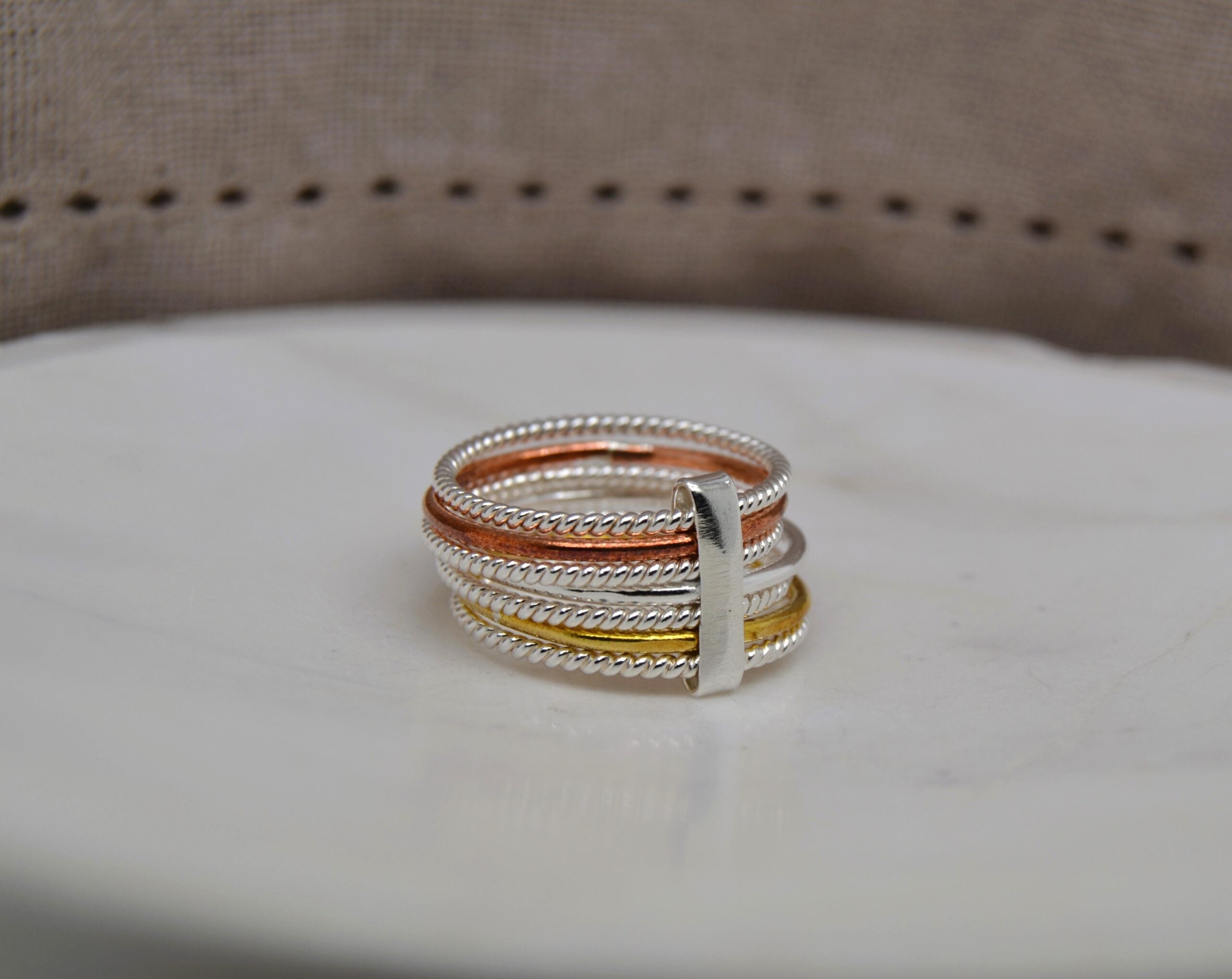 Triple Color Ring image 1