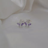 Butterfly Stud Earrings image 0