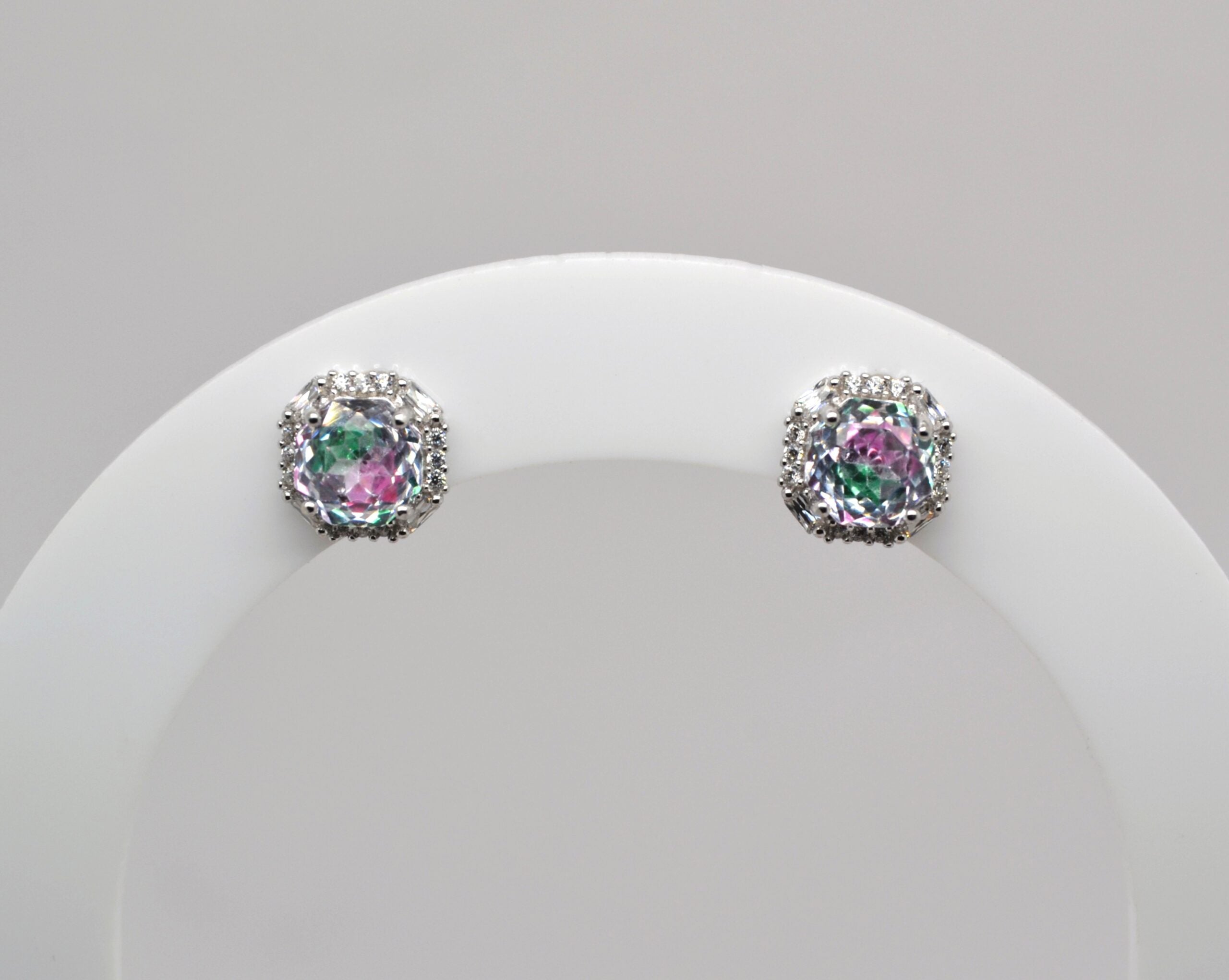 Gianna Silver Studs image 1