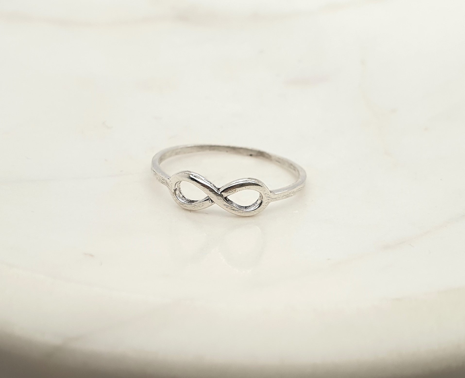 Silver Infinity Ring image 0