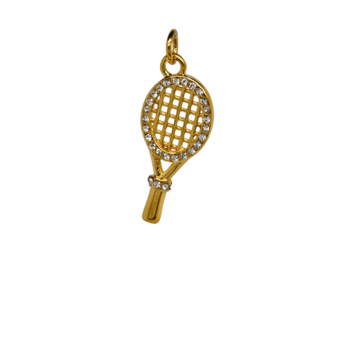 Gold Tennis Racket image 0