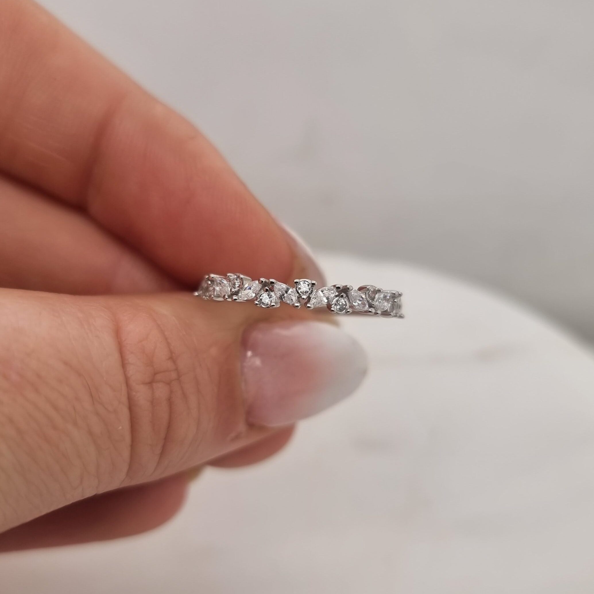 Abigail Sterling Silver Ring image 1