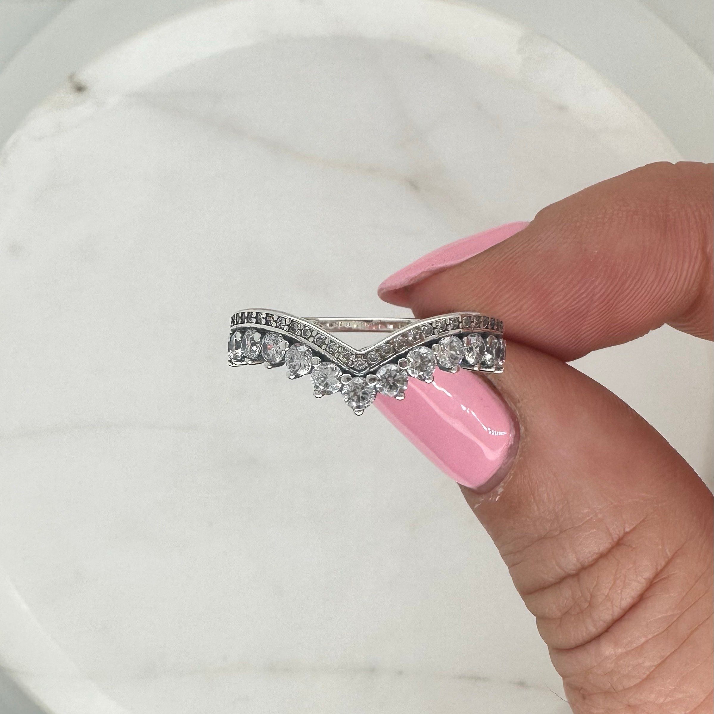 Sterling Silver Wishbone Ring image 0