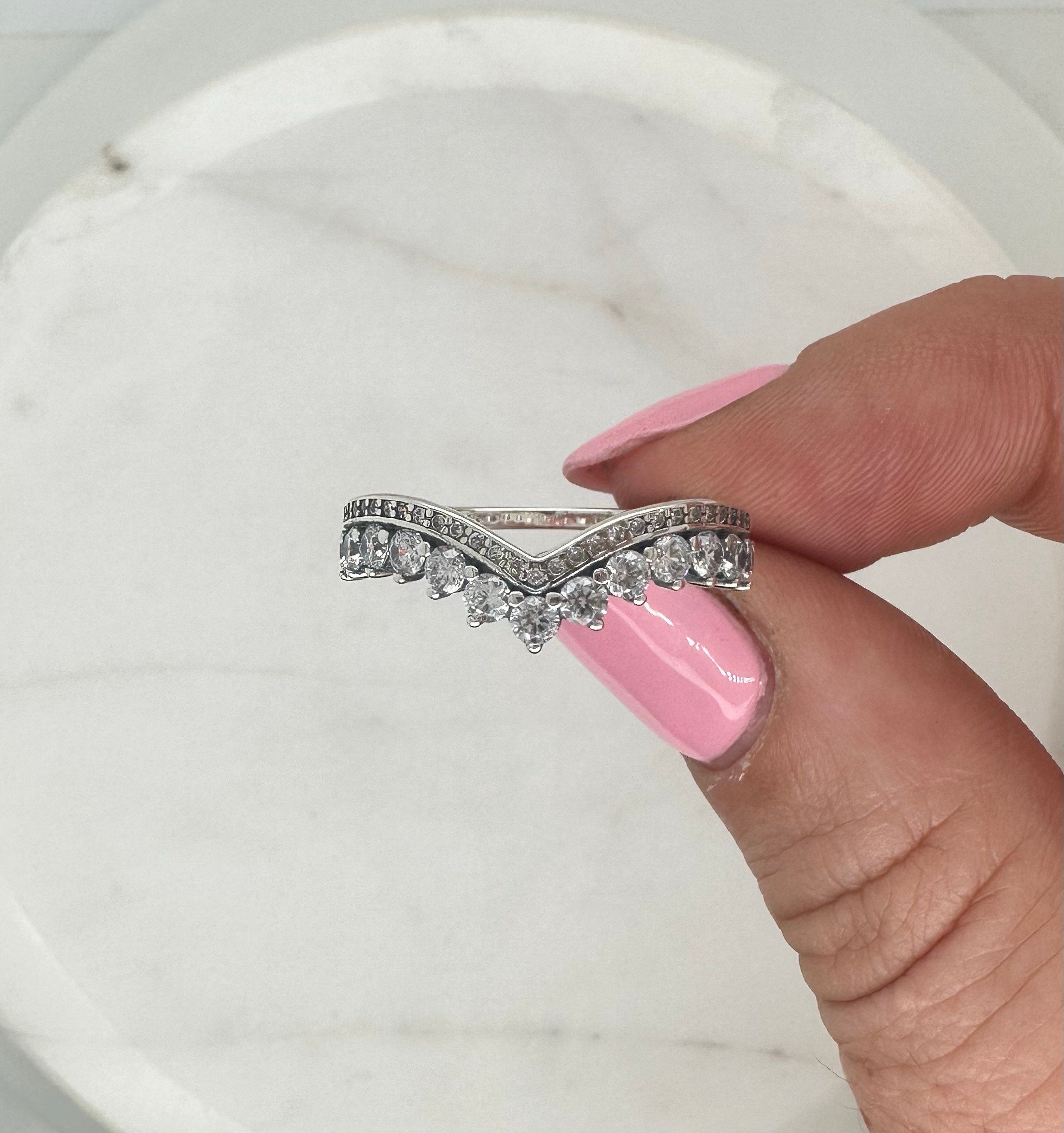 Sterling Silver Wishbone Ring image 0