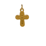 Detailed Cross Charm - Textured image