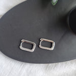 Paperclip Bling Hoop image 0