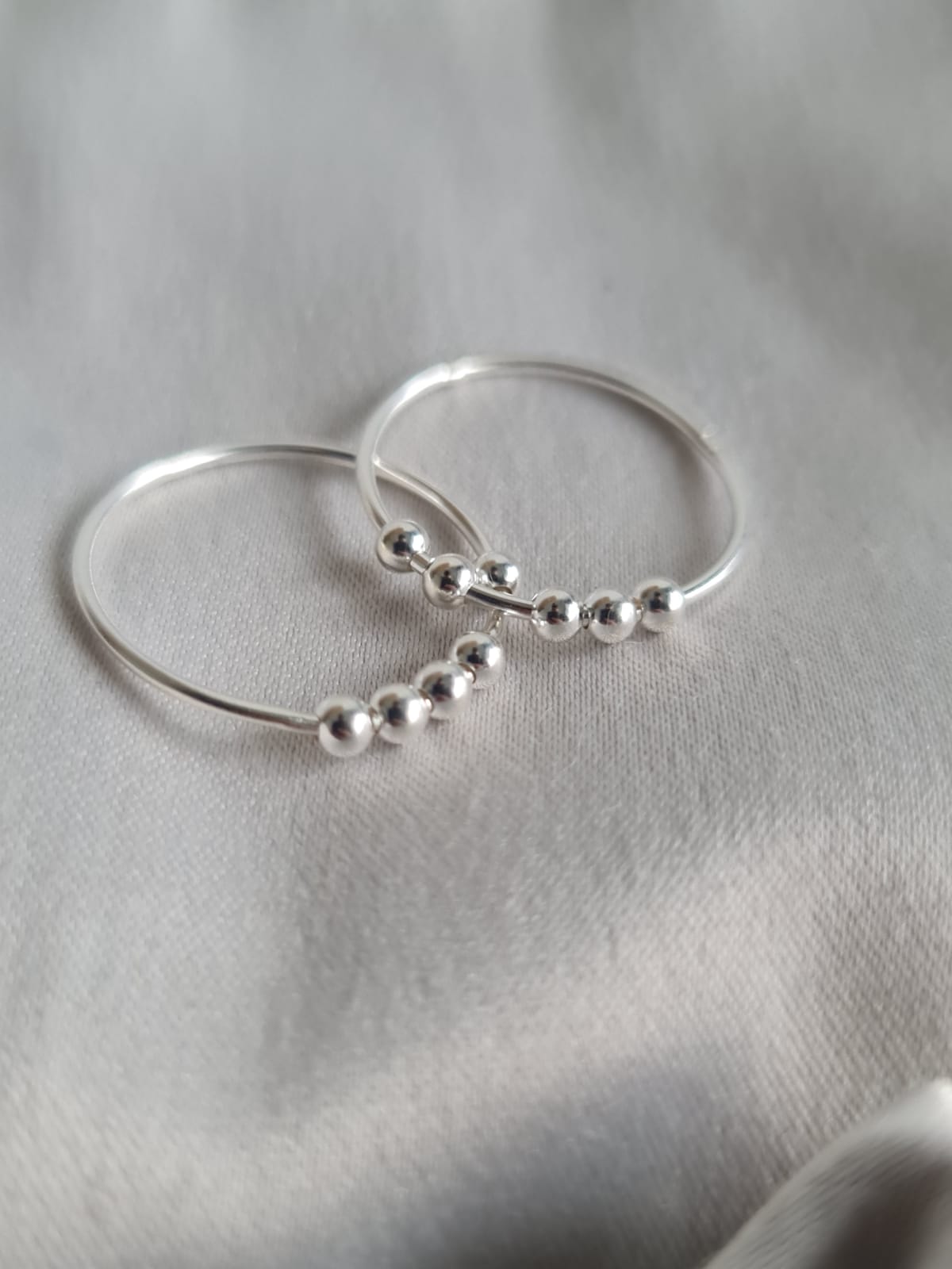 Anxiety Ring Sterling Silver image 2