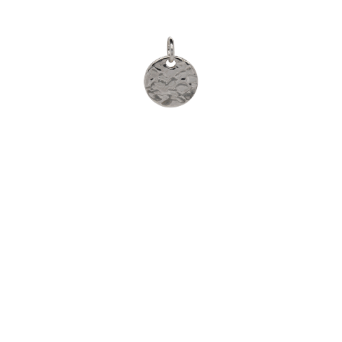 Textured Silver Disk image 0