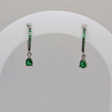 Tiny Teardrop Earrings image 0