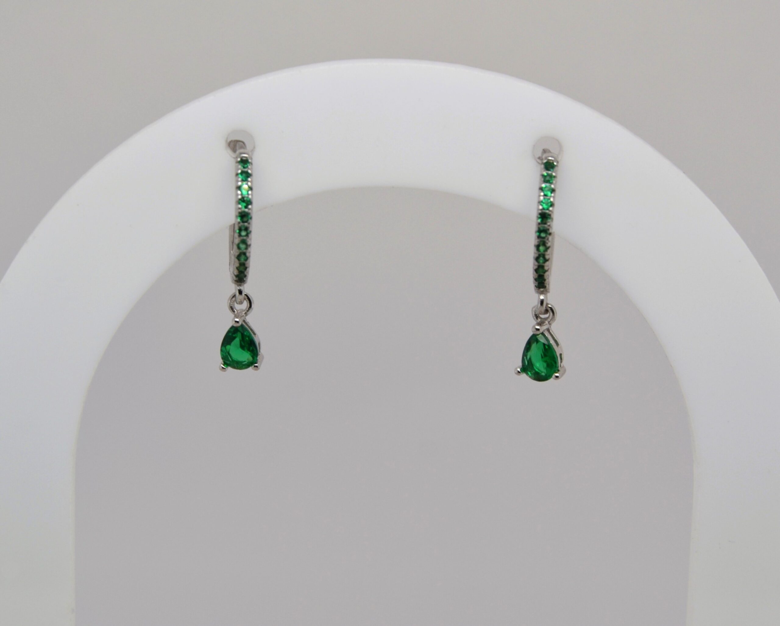 Tiny Teardrop Earrings image 0
