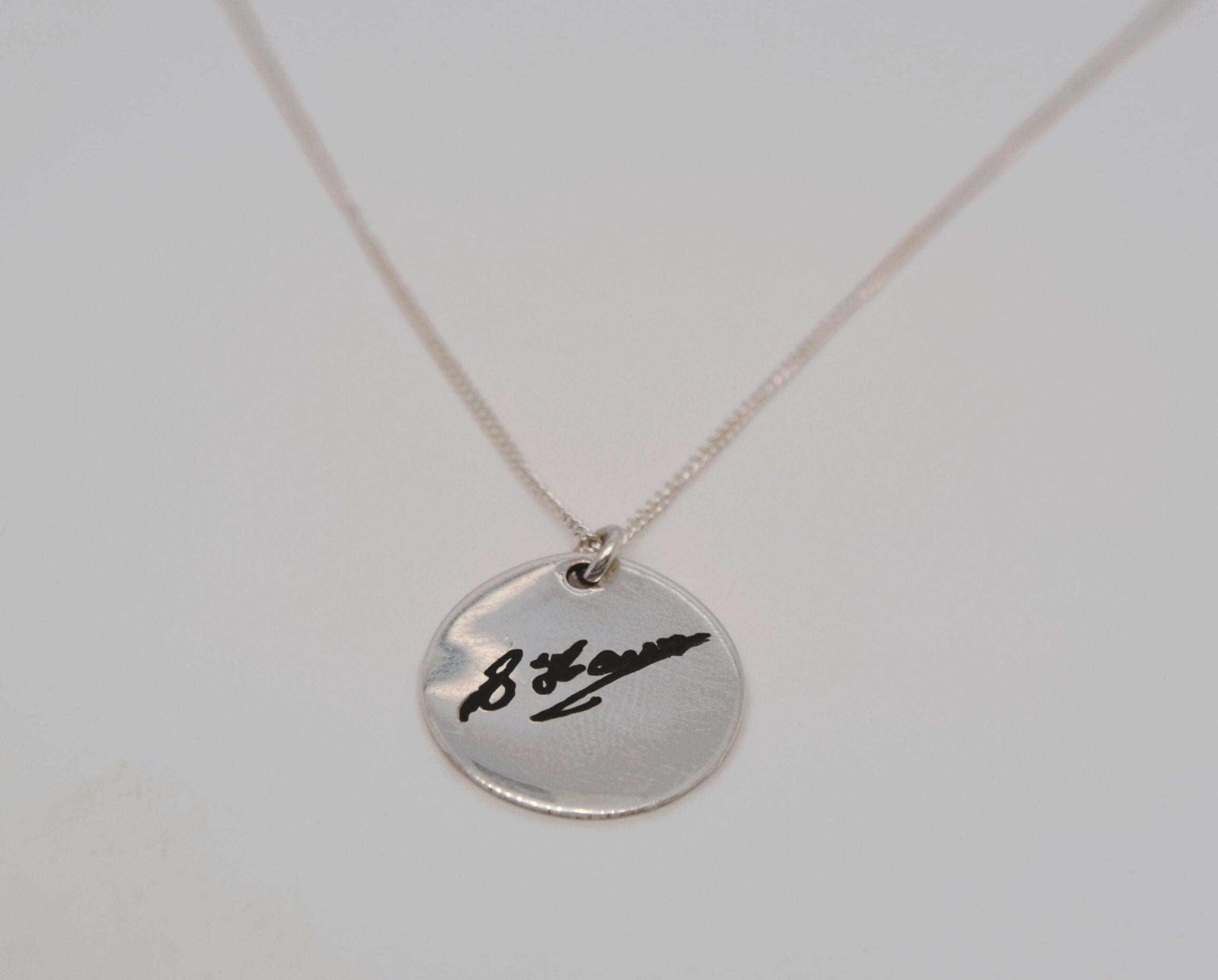 Signature and Name Necklace image 0