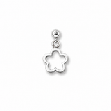 Silver Flower Cutout