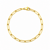 Gold Plated Paperclip chain