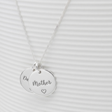 Forever Linked Mother & Daughter Engravable Necklace