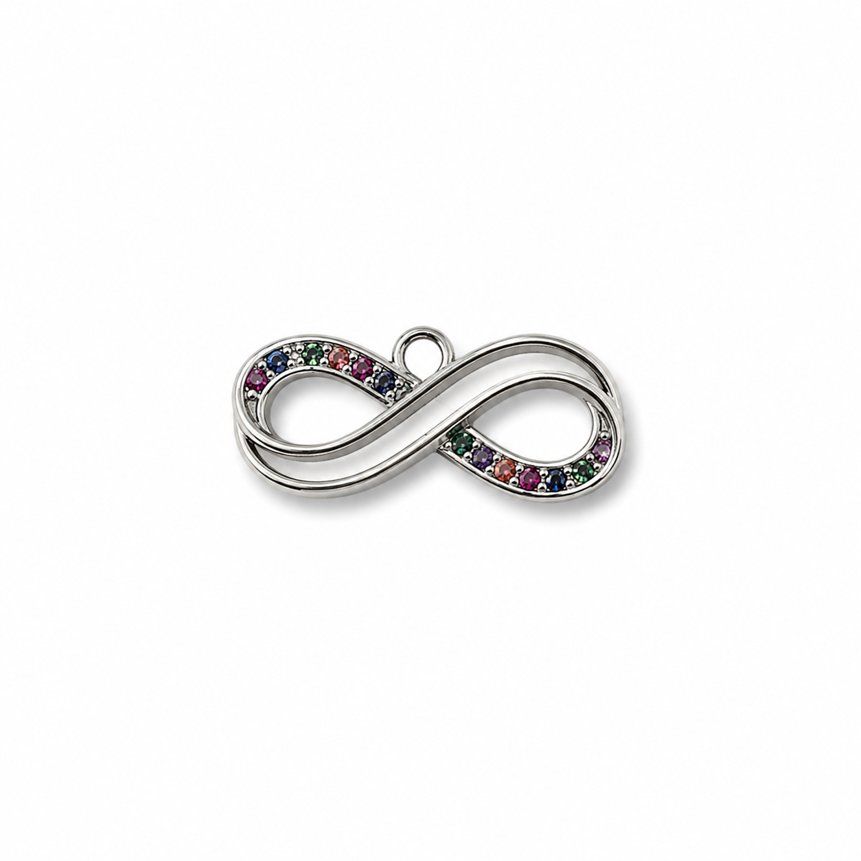 Rainbow Infinity Charm
