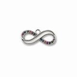 Rainbow Infinity Charm