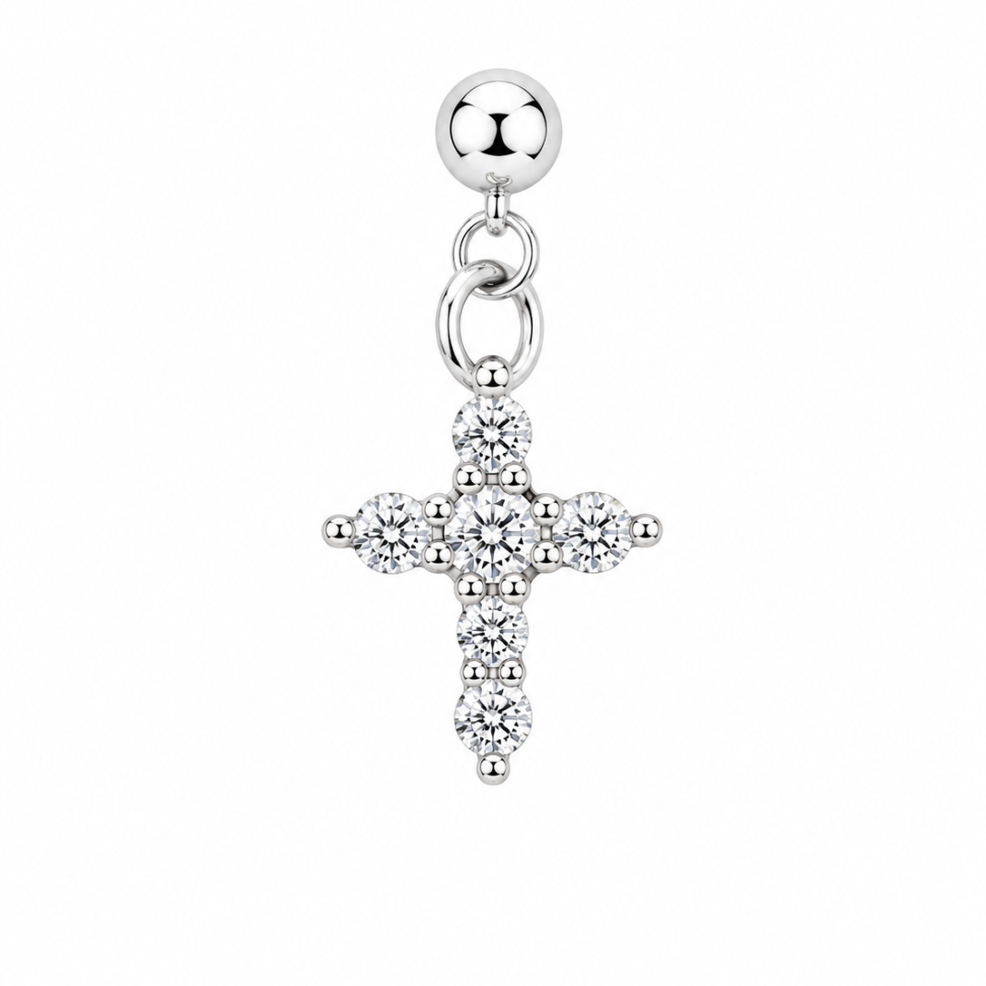 Bling Cross Charm