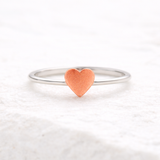 Copper Heart Ring