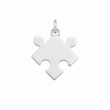 Silver Puzzle Charm