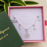 Mini Grace Cross Charm