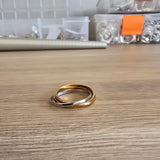 Multicolour Russian Wedding Band