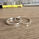 Textured Sterling Silver Ring