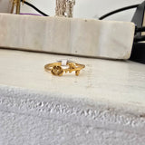 Gold Rose Ring