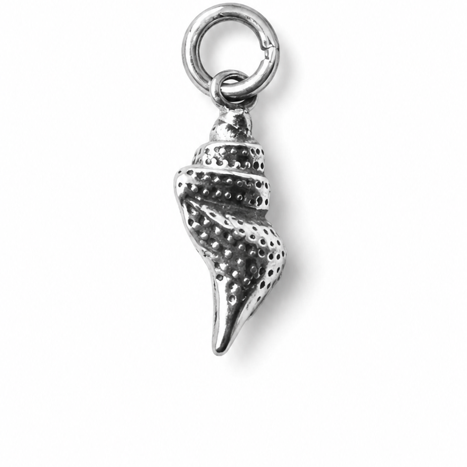 Silver Sea Shell Charm