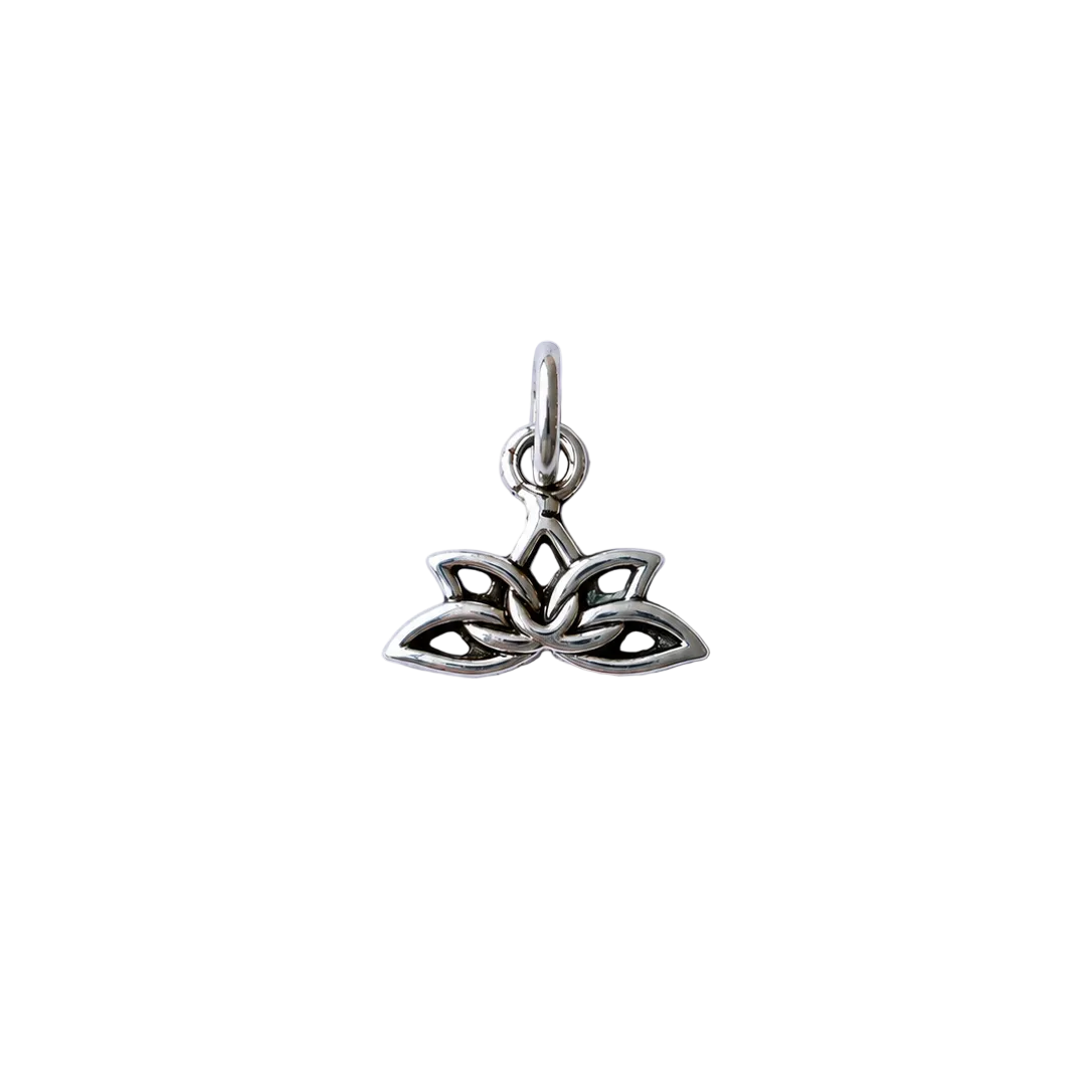 Tiny Lotus Charm